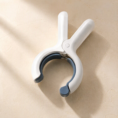 Clipsnap™ Plastic Bed Sheet Clips, material and detail close-up