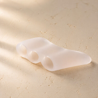 Toeglide™ Silicone Toe Separator for Overlapping Toes, material and detail close-up
