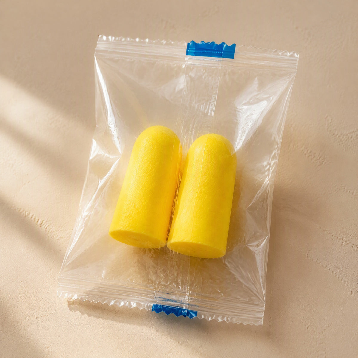 Softplug™ Polyurethane Foam Earplugs, material and detail close-up