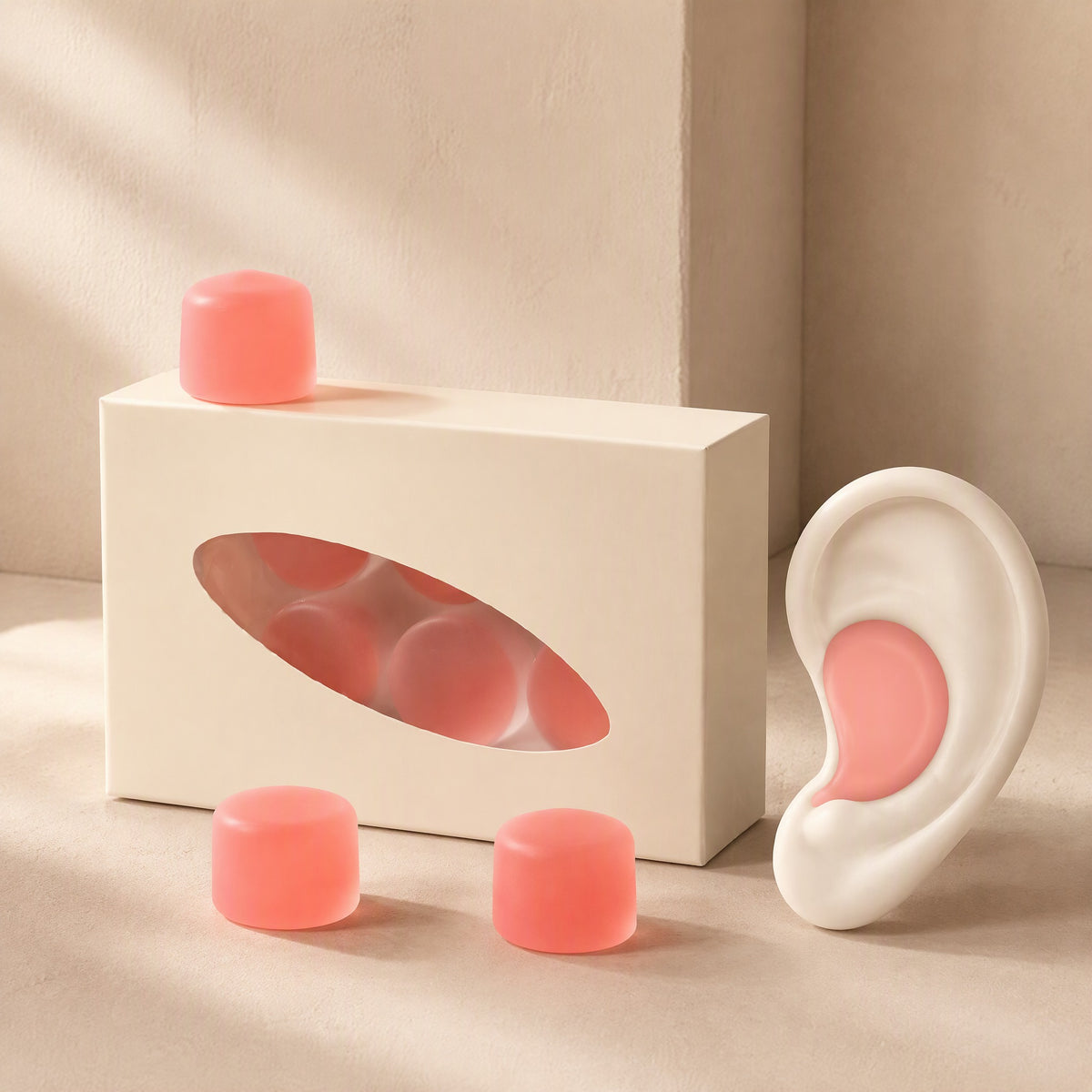 Silisoft™ Silicone Mud Earplugs for Sound Insulation