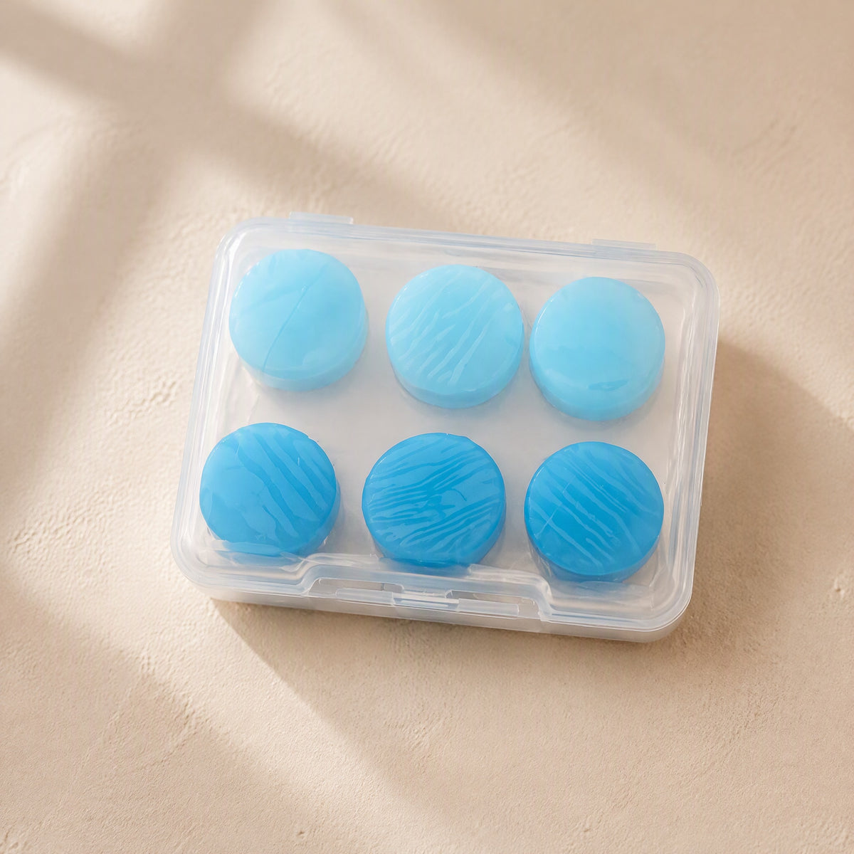 Swimseal™ Silicone Earplugs for Swimming, material and detail close-up