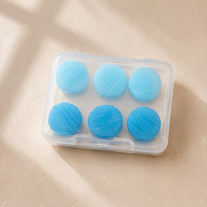 Swimseal™ Silicone Earplugs for Swimming, material and detail close-up