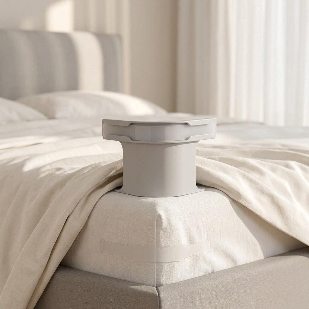 Staytuck™ Non-Slip Bed Sheet Fasteners, styled close view
