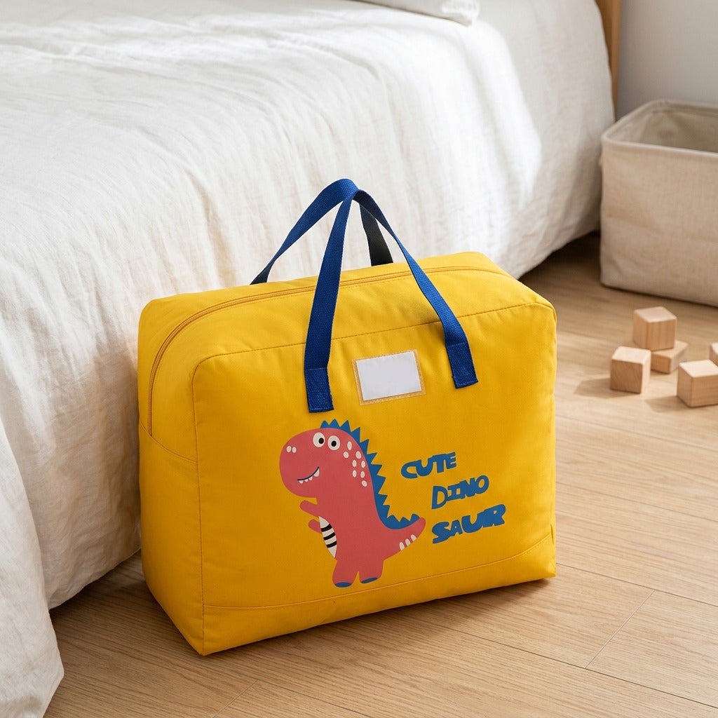 Quiltote™ Oxford Cloth Quilt Storage Bag, styled close view