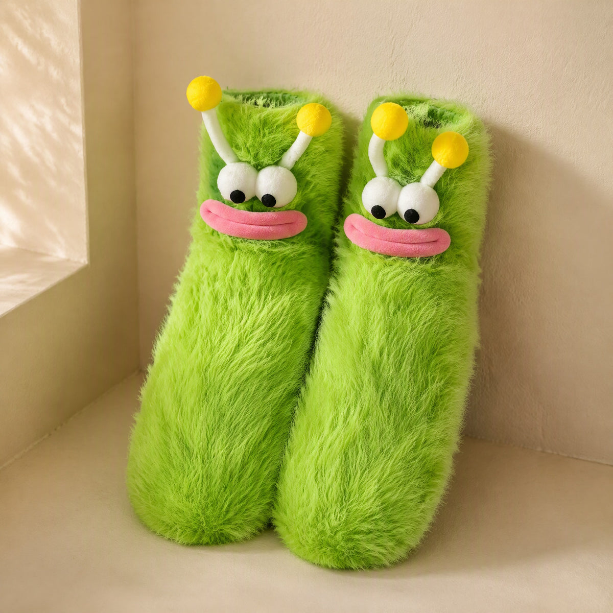 Hearthsock™ Winter Fleece-Lined Caterpillar Socks