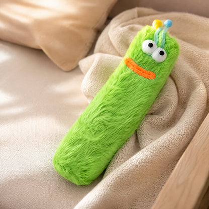 Hearthsock™ Winter Fleece-Lined Caterpillar Socks, styled close view