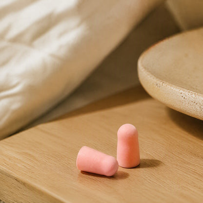 Dozequiet™ Noise-Reducing Sleep Earplugs, styled close view