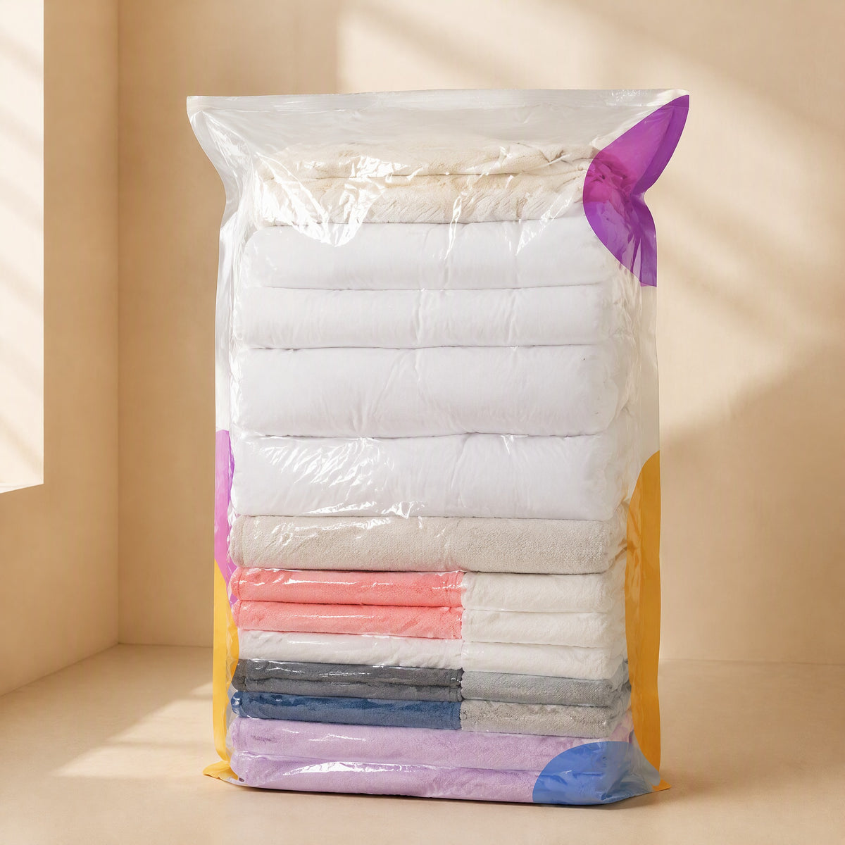Cubeseal™ Three-Dimensional Vacuum Storage Bags