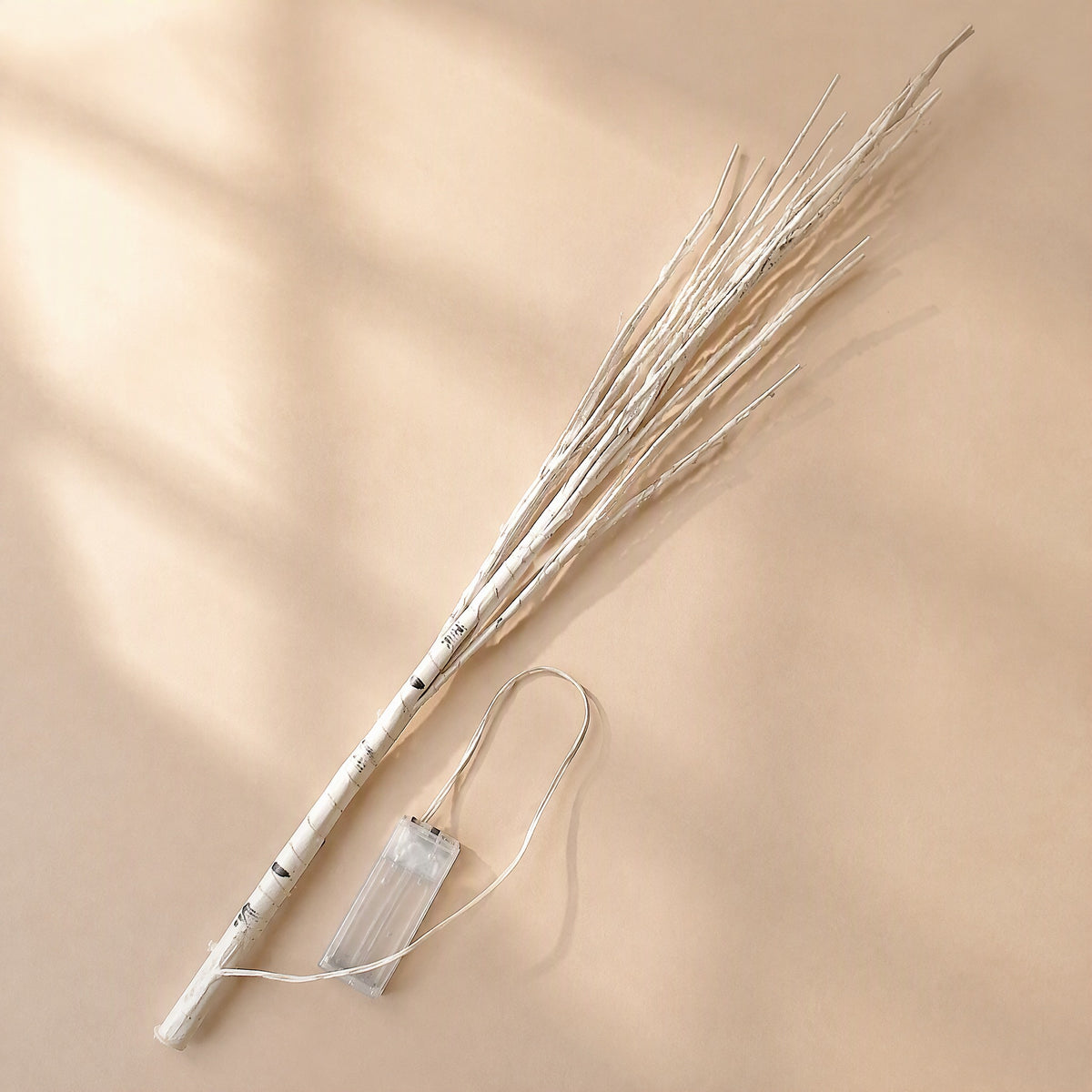 Twiggle™ 70 Cm Artificial Tree Branch String Lights, material and detail close-up