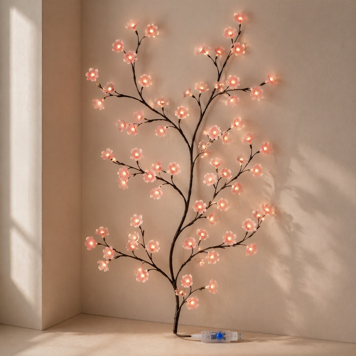 Petalvine™ Cherry Blossom Vine Light String