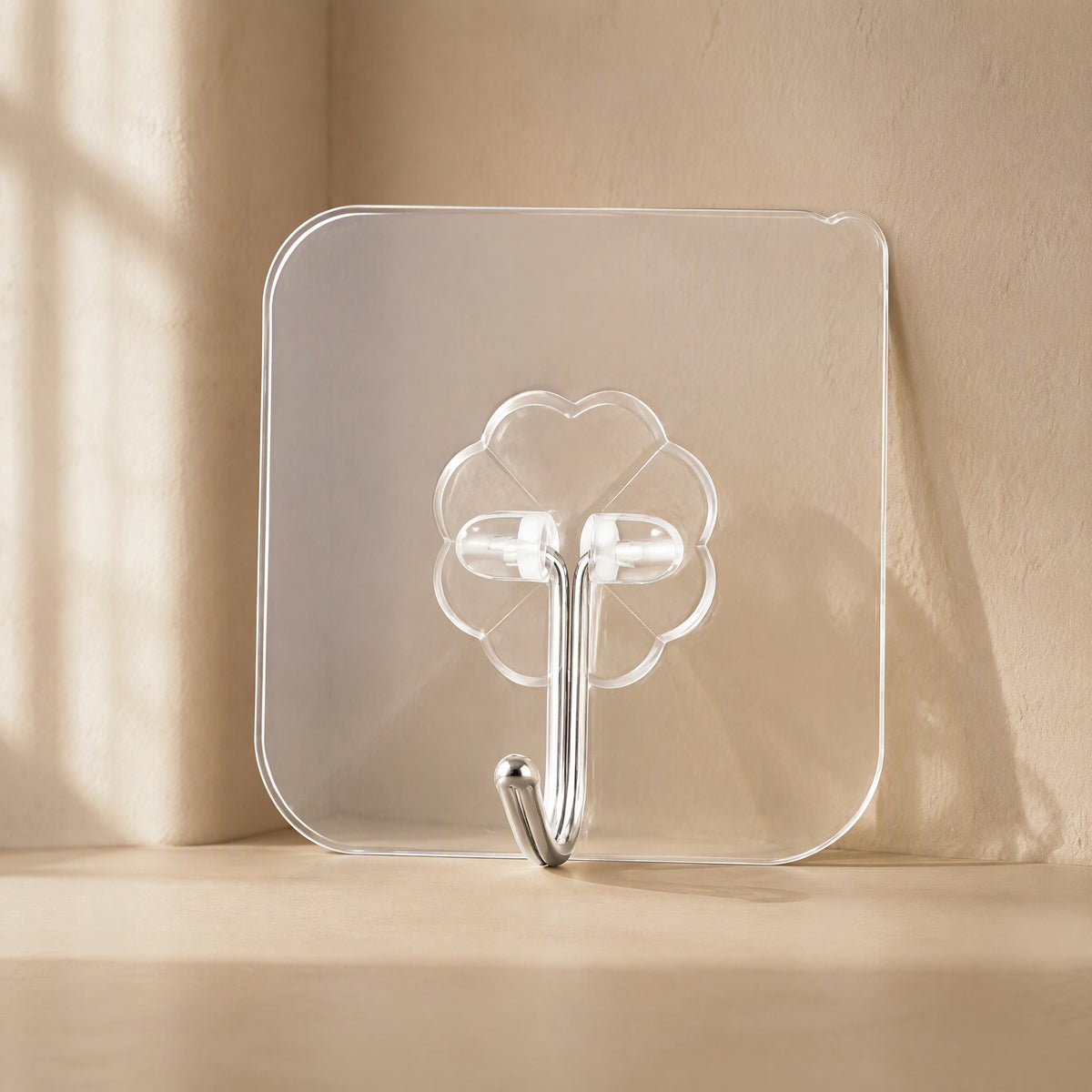 Sticknest™ Clear Acrylic Adhesive Hook