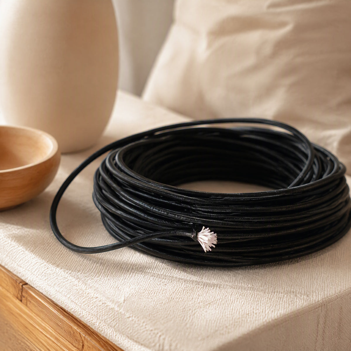 Stretchcore™ Latex Core Elastic Band, styled close view