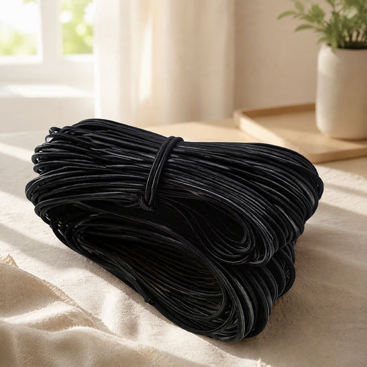 Cordweave™ Latex Elastic Band Cord in a calm home setting
