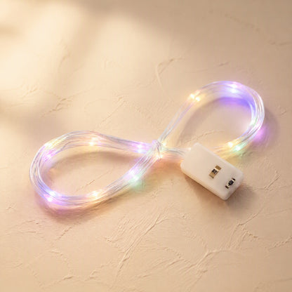 Gleamcord™ Copper Wire Light String, material and detail close-up