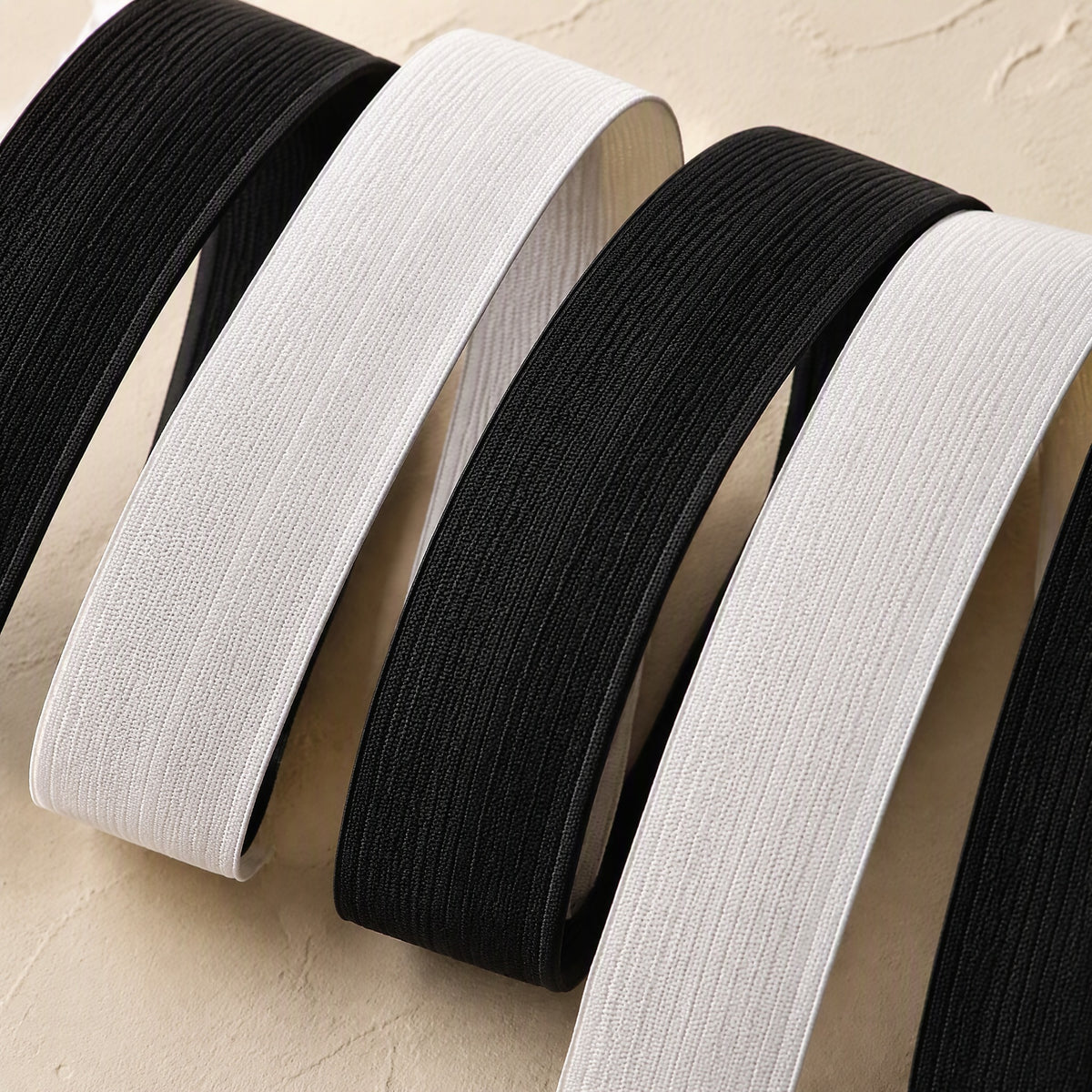 Loopstretch™ Crochet Elastic Band Tape, material and detail close-up