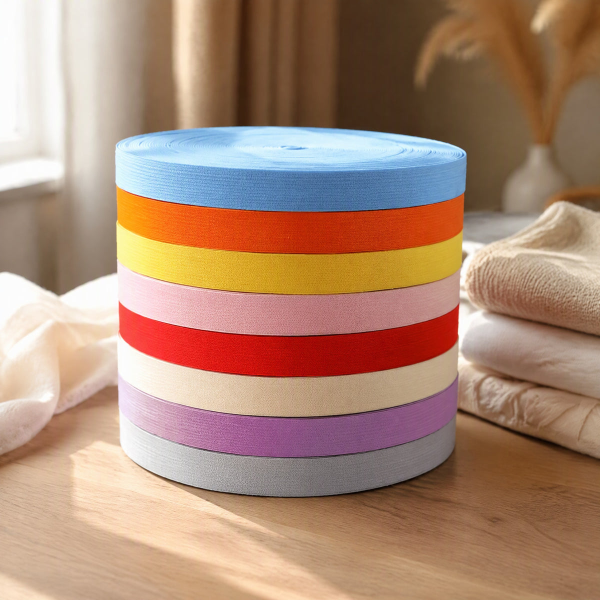 Loopstretch™ Crochet Elastic Band Tape, styled close view