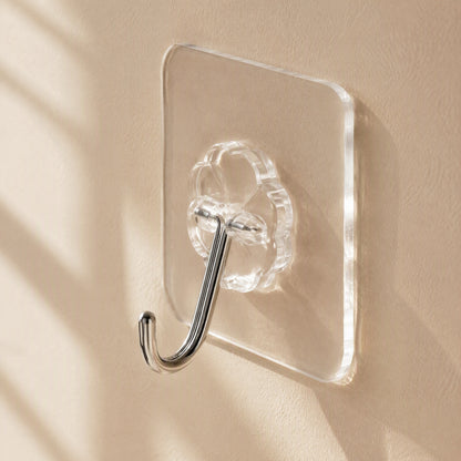 Wallgrip™ Plastic Adhesive Wall Hook, material and detail close-up