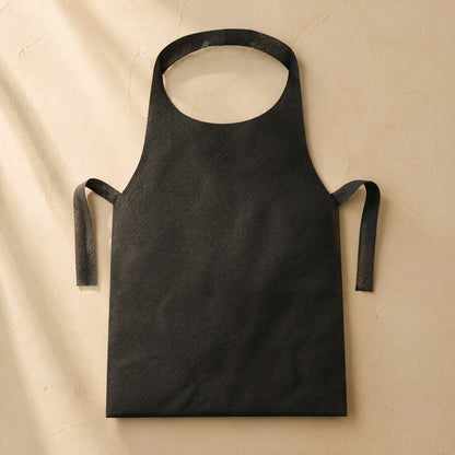 Quickbib™ Disposable Non-Woven Apron, material and detail close-up