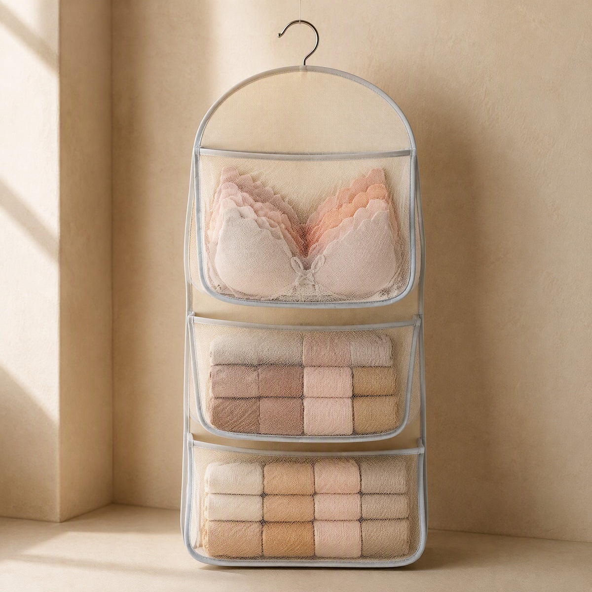Pandanest™ Panda Mesh Hanging Storage Organizer