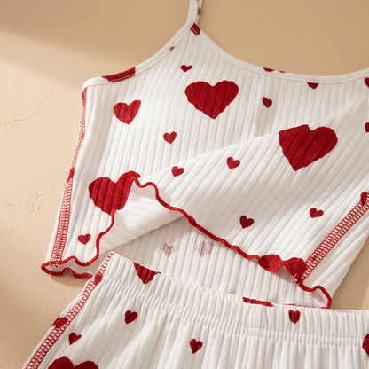 Camisleep™ Camisole Pajama Set With Shorts, material and detail close-up