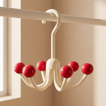 Clawkeep™ ABS Wardrobe Storage Hook With Six Claws, material and detail close-up