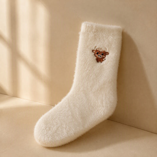 Mooheel™ Cartoon Cow Mid-Calf Socks