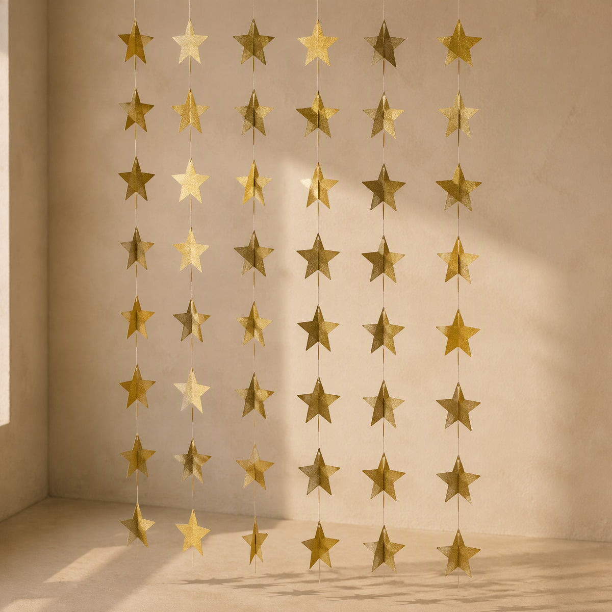 Starfold™ Paper Star Garland Decoration