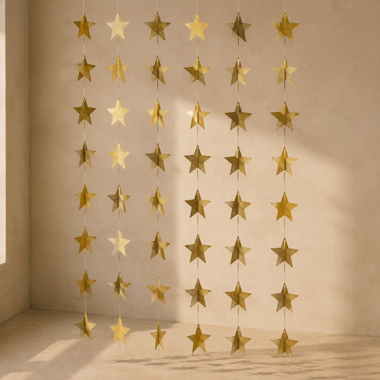 Starfold™ Paper Star Garland Decoration