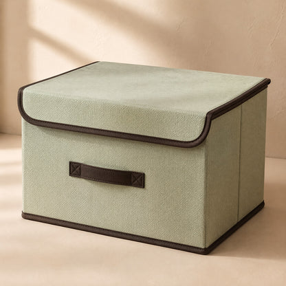 Softcrate™ Foldable Non-Woven Fabric Storage Box, material and detail close-up