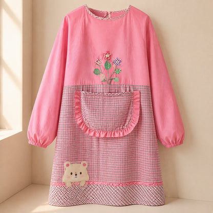 Cookcover™ Long-Sleeved Cartoon Kitchen Apron