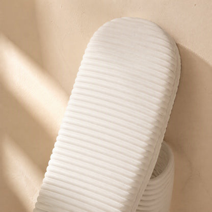 Floatstep™ EVA Striped Unisex Slippers, material and detail close-up