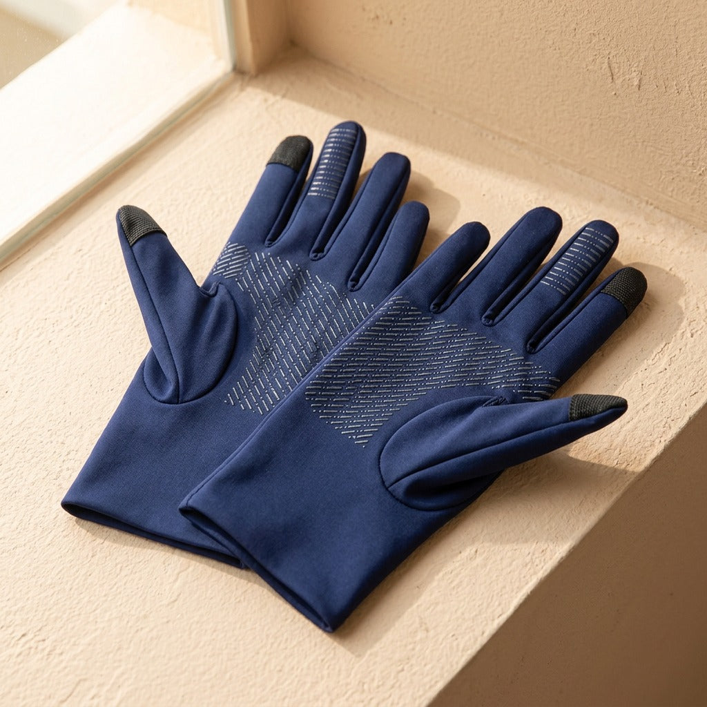 Sunmitt™ Nylon Summer Sun Protection Gloves, material and detail close-up