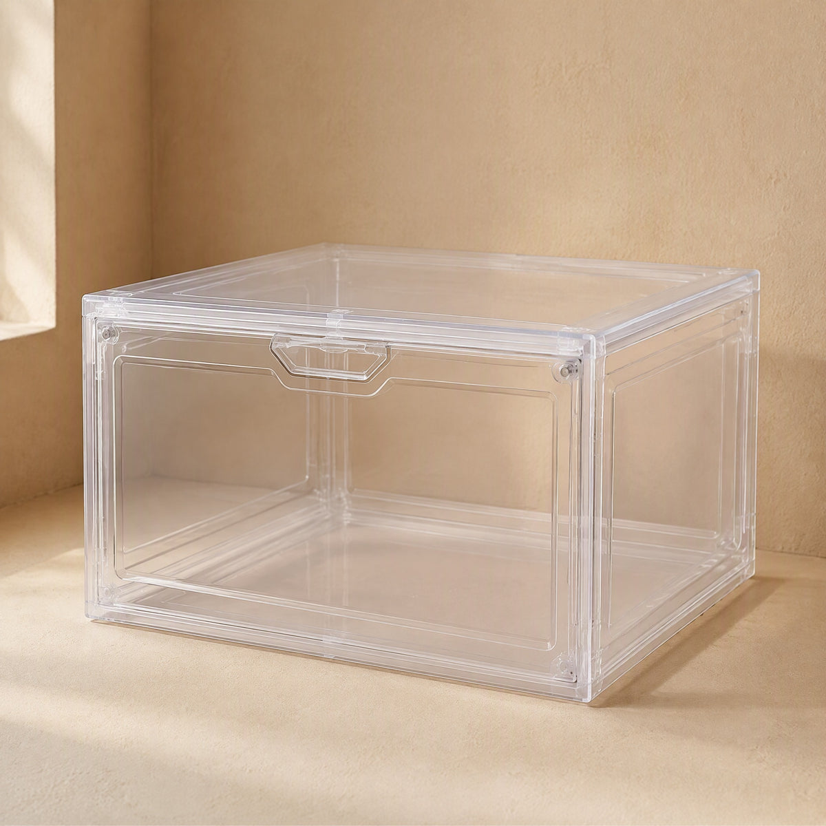 Shoeflex™ Foldable Plastic Shoe Storage Box
