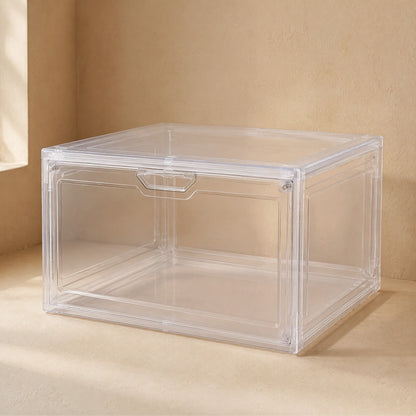 Shoeflex™ Foldable Plastic Shoe Storage Box
