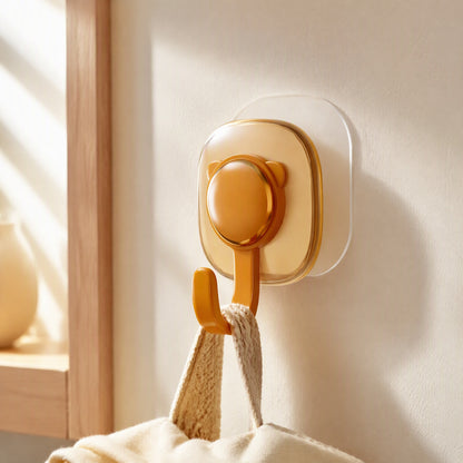 Presshook™ ABS Suction Cup Hook, styled close view