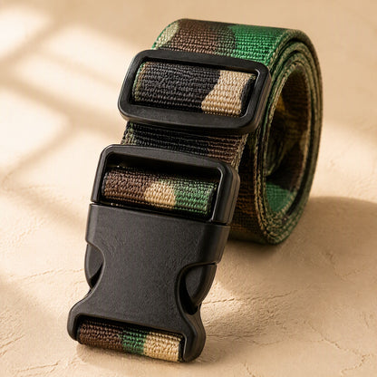 Nylongrip™ Nylon Military Training Belt, material and detail close-up