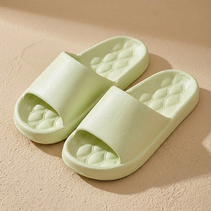 Bathsoft™ EVA Bathroom Slippers, material and detail close-up