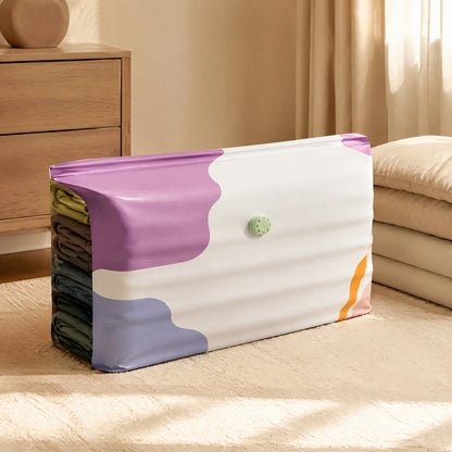 Spacehush™ Pump-Free Compression Storage Bag, styled close view