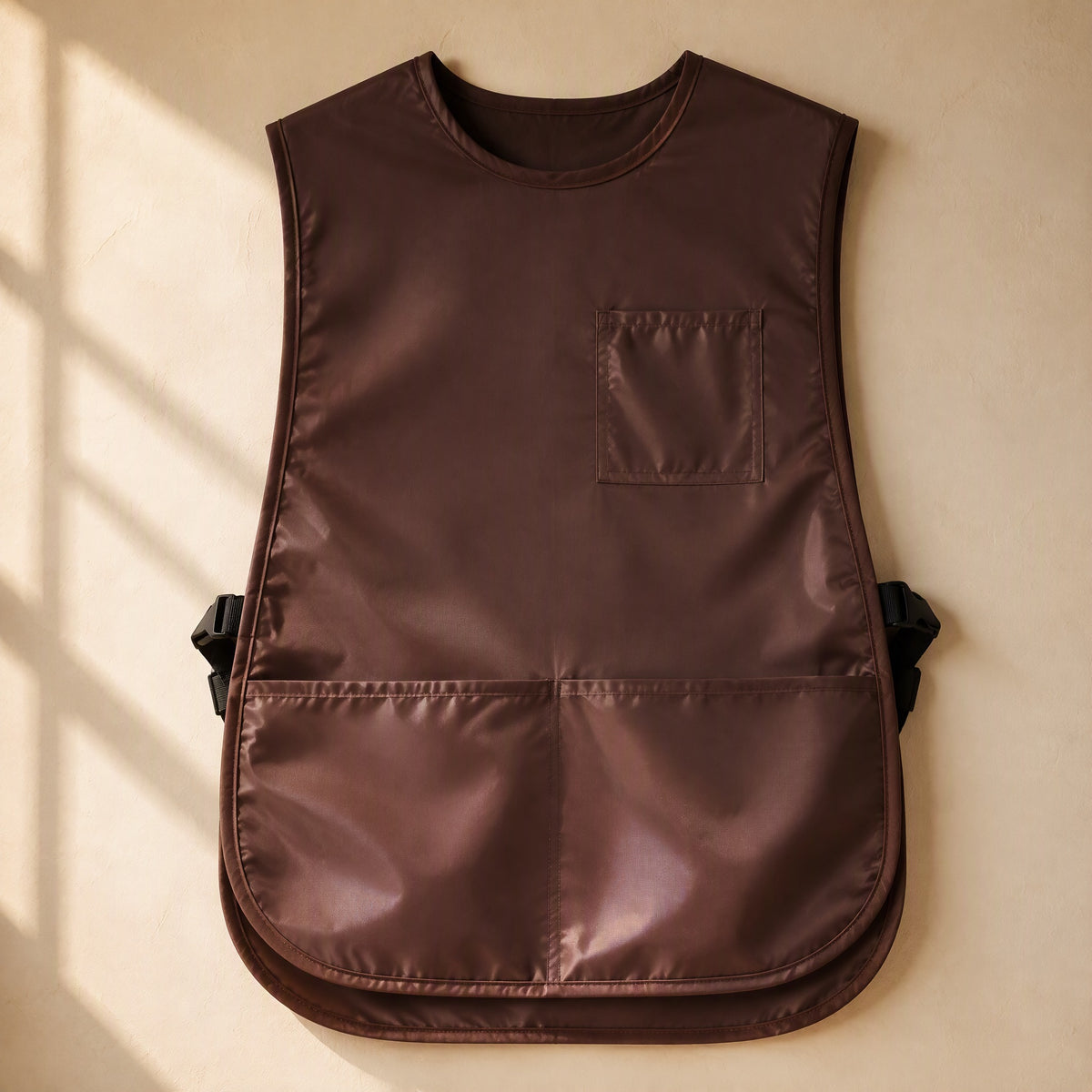 Tasktough™ PVC Sleeveless Work Apron, material and detail close-up