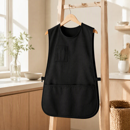 Tasktough™ PVC Sleeveless Work Apron in a calm home setting