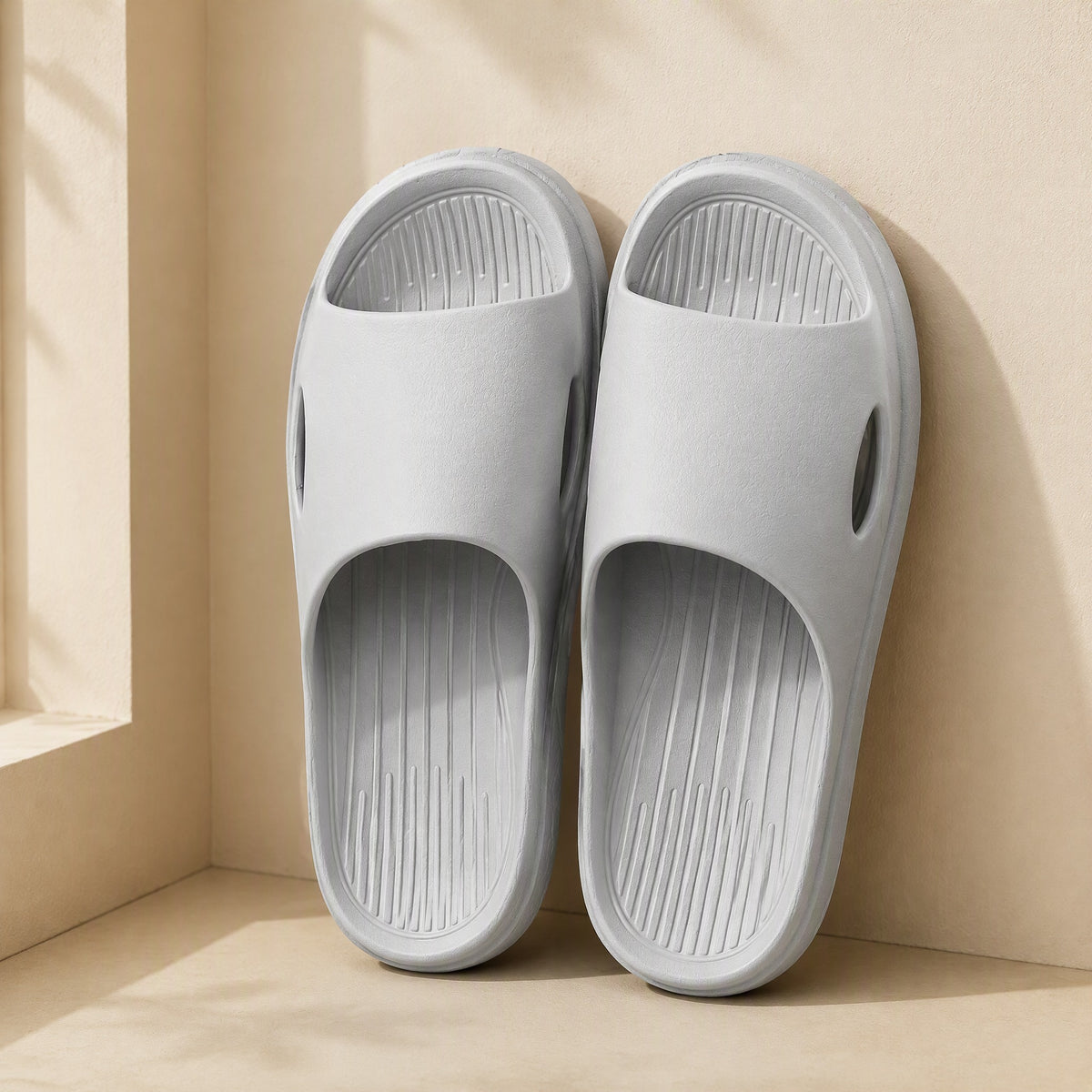 Solesway™ EVA Slippers With Solid Color Design
