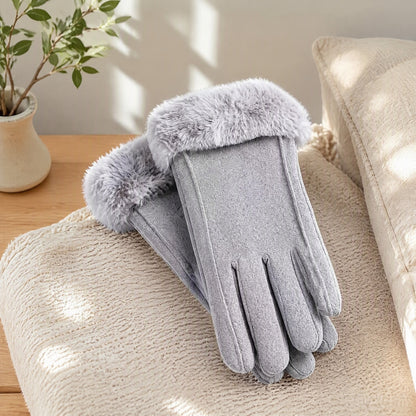 Pedaltap™ Touch Screen Winter Cycling Gloves in a calm home setting