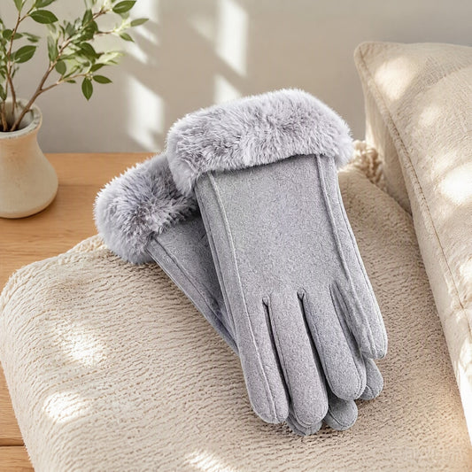 Pedaltap™ Touch Screen Winter Cycling Gloves in a calm home setting