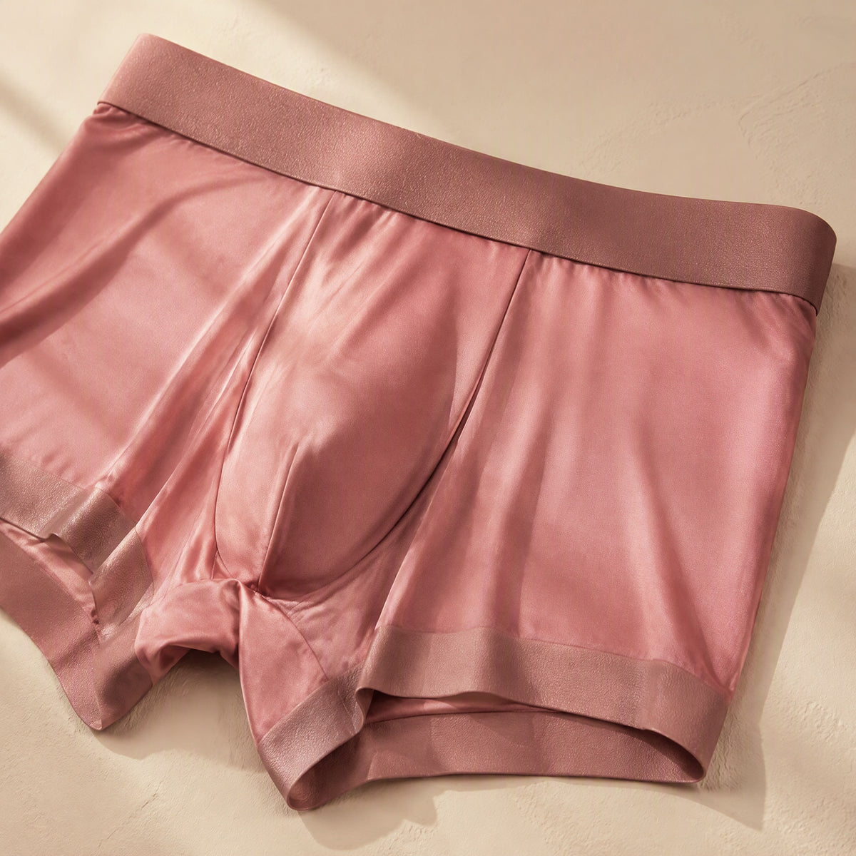 Modalhush™ Men's Modal Boxer Underwear, material and detail close-up