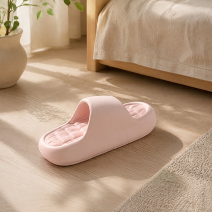 Foamstep™ EVA Foam Indoor Slippers in a calm home setting