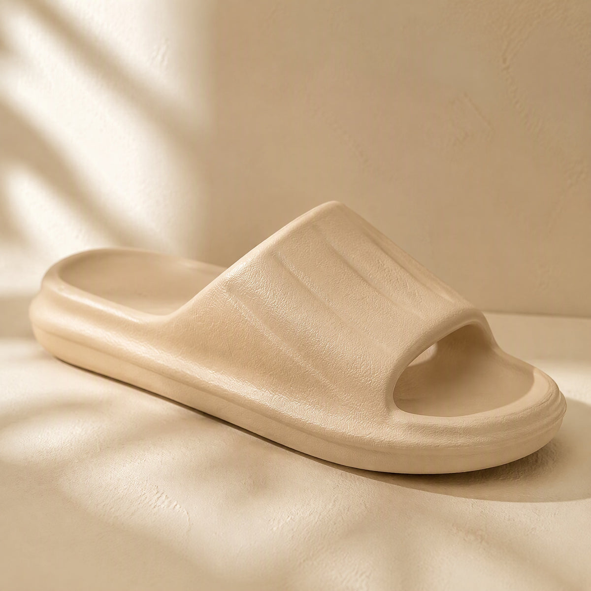 Solevent™ EVA Hollow-Out Slippers, material and detail close-up