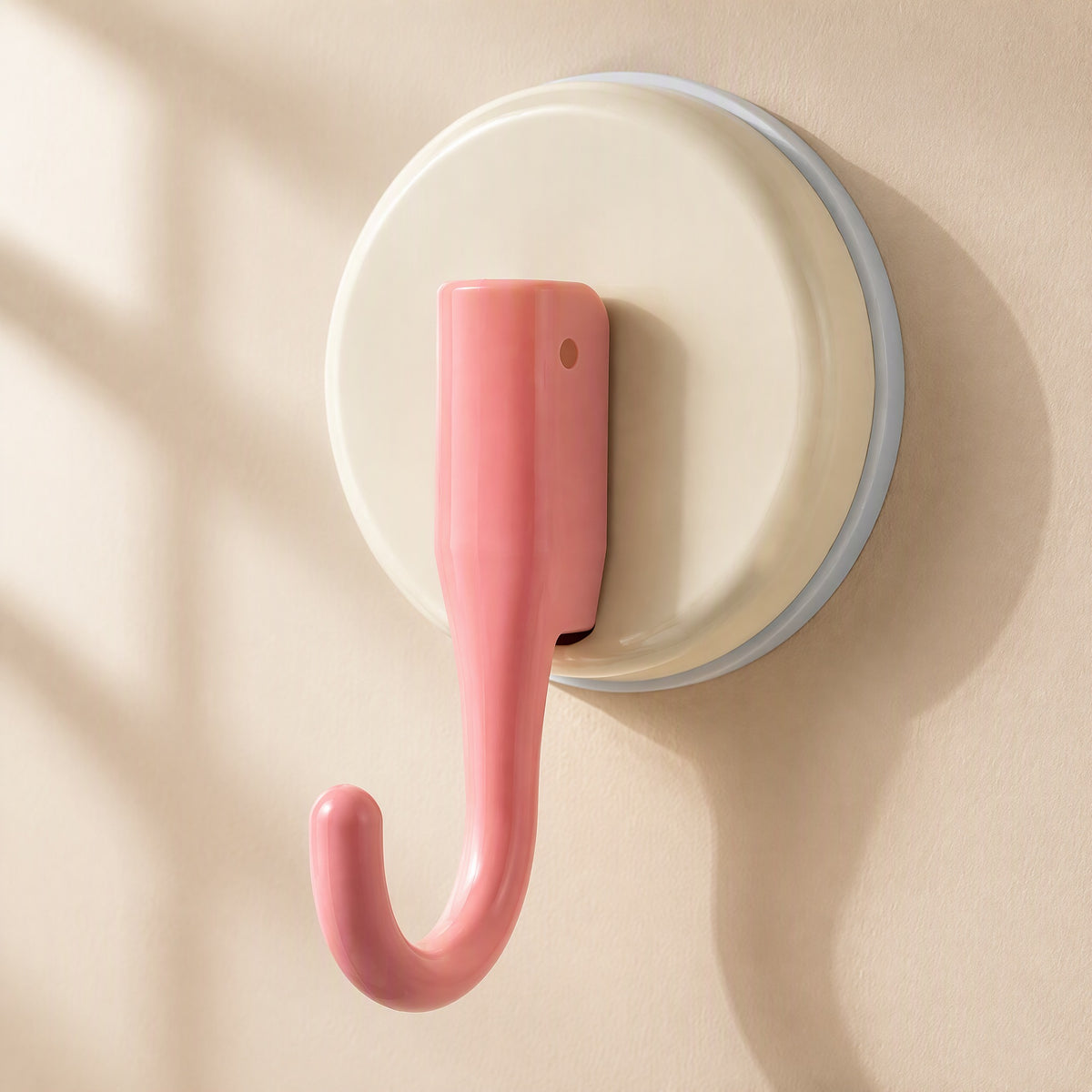 Stickpeg™ Plastic Suction Cup Hook, material and detail close-up
