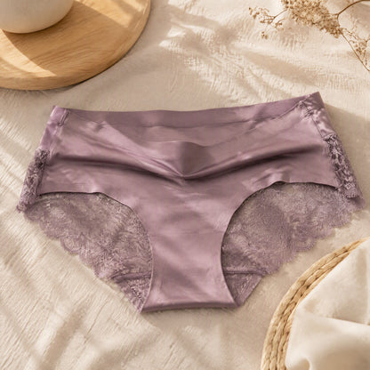 Chillrise™ Ice Silk Mid-Rise Panties in a calm home setting