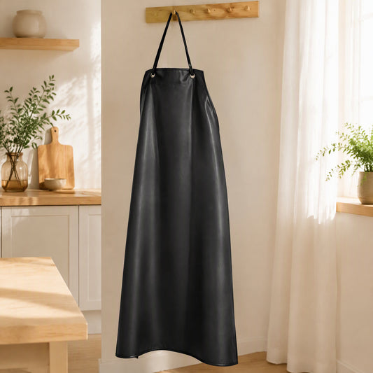 Splashguard™ PVC Waterproof Kitchen Apron in a calm home setting