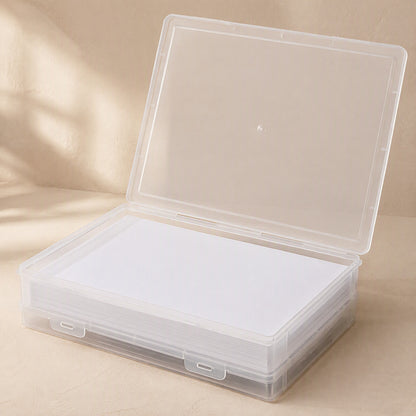 Docubox™ Plastic Document Storage Box, material and detail close-up